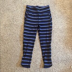 FP Movement by Free People Blue Ankle Cropped Pants